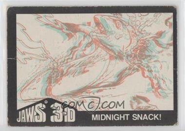 1983 Topps Jaws 3-D - [Base] #2 - Midnight Snack! [Good to VG‑EX]