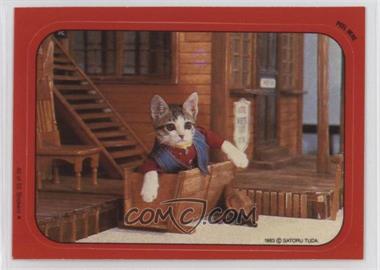 1983 Topps Perlorian Cats Stickers - [Base] #40 - Saloon Cat