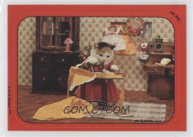 1983 Topps Perlorian Cats Stickers - [Base] #9 - Ironing Cat