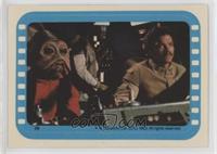 Nien Nunb and Lando at the helm