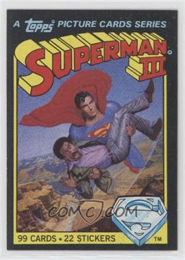 1983 Topps Superman III - [Base] #1 - Superman III