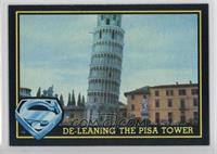 De-leaning The Pisa Tower