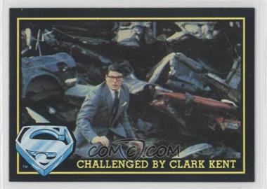 1983 Topps Superman III - [Base] #60 - Challenged By Clark Kent