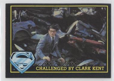 1983 Topps Superman III - [Base] #60 - Challenged By Clark Kent