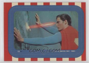 1983 Topps Superman III - Stickers #18 - Superman