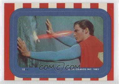 1983 Topps Superman III - Stickers #18 - Superman