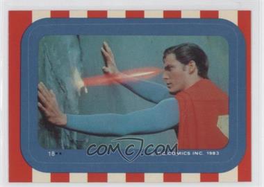 1983 Topps Superman III - Stickers #18 - Superman