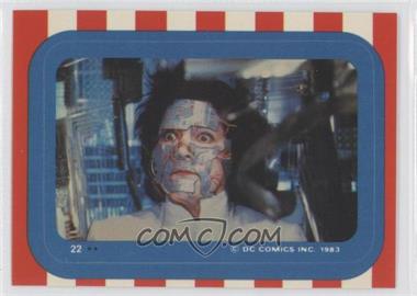 1983 Topps Superman III - Stickers #22 - Superman III