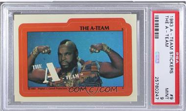 1983 Topps The A-Team - Stickers #9 - The A-Team [PSA 9 MINT]