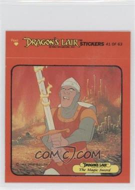 1984 Fleer Dragon's Lair Stickers - [Base] #41 - The Magic Sword