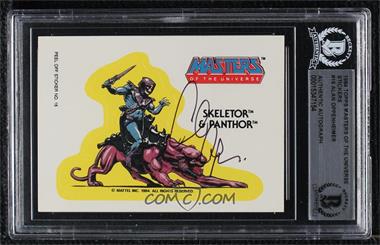 1984 Topps Masters of the Universe - Stickers #16 - Skeletor & Panthor [BAS BGS Authentic]