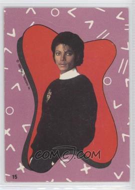 1984 Topps Michael Jackson - Stickers #15.1 - Michael Jackson [Noted]