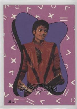 1984 Topps Michael Jackson - Stickers #29 - Michael Jackson