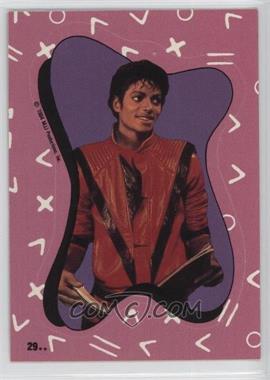 1984 Topps Michael Jackson - Stickers #29 - Michael Jackson