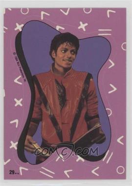 1984 Topps Michael Jackson - Stickers #29 - Michael Jackson