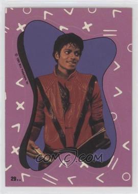 1984 Topps Michael Jackson - Stickers #29 - Michael Jackson