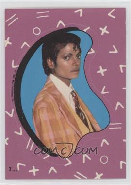 1984 Topps Michael Jackson - Stickers #7 - Michael Jackson