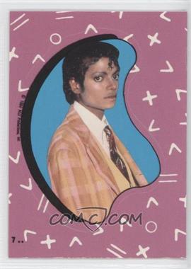 1984 Topps Michael Jackson - Stickers #7 - Michael Jackson