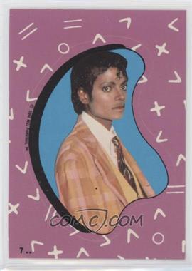 1984 Topps Michael Jackson - Stickers #7 - Michael Jackson