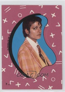 1984 Topps Michael Jackson - Stickers #7 - Michael Jackson