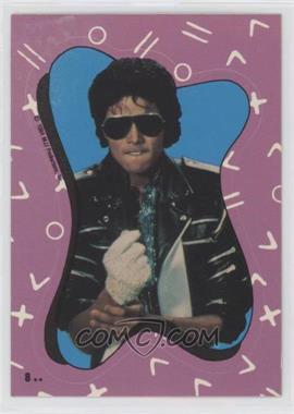 1984 Topps Michael Jackson - Stickers #8 - Michael Jackson