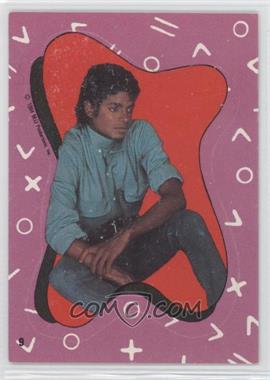 1984 Topps Michael Jackson - Stickers #9.1 - Michael Jackson [Noted]