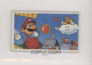 1985 Amada Nintendo Famicom Menko - [Base] #22222.1 - Mario [EX to NM]