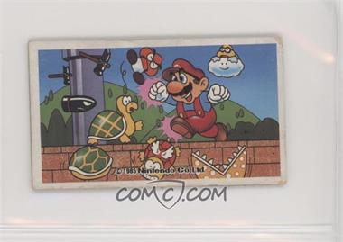 1985 Amada Nintendo Famicom Menko - [Base] #90364 - Mario [EX to NM]