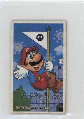 1985 Amada Nintendo Famicom Menko - [Base] #91038 - Mario clears a stage