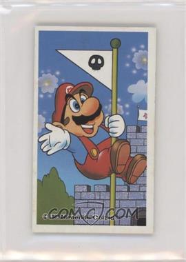 1985 Amada Nintendo Famicom Menko - [Base] #91038 - Mario clears a stage