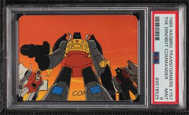 1985 Hasbro Transformers - [Base] #157 - The Dinobot Commander [PSA 9 MINT]