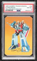 Starscream (Yellow) [PSA 8 NM‑MT]