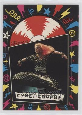 1985 Topps Cyndi Lauper - Stickers #18 - Cyndi Lauper