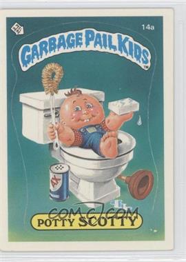 1985 Topps Garbage Pail Kids Series 1 - [Base] #14a.1 - Potty Scotty (One Star Back)