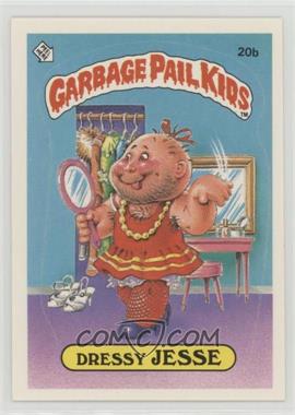 1985 Topps Garbage Pail Kids Series 1 - [Base] #20b.1 - Dressy Jesse (one star back)