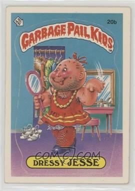 1985 Topps Garbage Pail Kids Series 1 - [Base] #20b.1 - Dressy Jesse (one star back) [Good to VG‑EX]