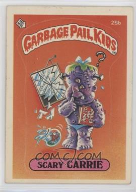 1985 Topps Garbage Pail Kids Series 1 - [Base] #25b.2 - Scary Carrie (Two Star Back)