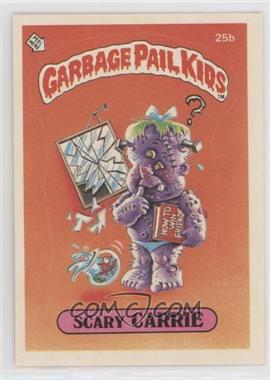 1985 Topps Garbage Pail Kids Series 1 - [Base] #25b.2 - Scary Carrie (Two Star Back)