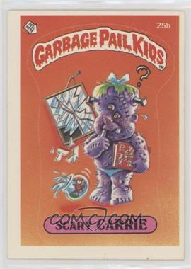 1985 Topps Garbage Pail Kids Series 1 - [Base] #25b.2 - Scary Carrie (Two Star Back)