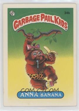 1985 Topps Garbage Pail Kids Series 1 - [Base] #34b.2 - Anna Banana (two star back)