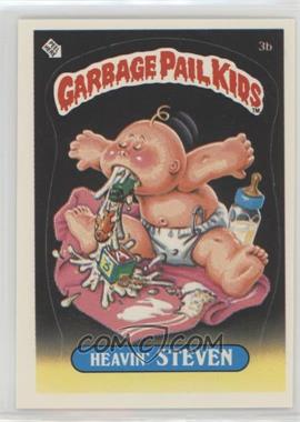 1985 Topps Garbage Pail Kids Series 1 - [Base] #3b.2 - Heavin' Steven (two star back)