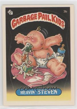 1985 Topps Garbage Pail Kids Series 1 - [Base] #3b.2 - Heavin' Steven (two star back)