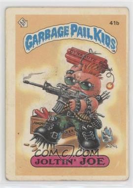 1985 Topps Garbage Pail Kids Series 1 - [Base] #41b.1 - Joltin' Joe (One Star Back) [Good to VG‑EX]