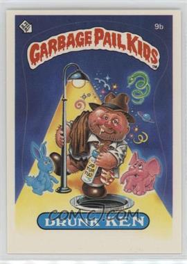 1985 Topps Garbage Pail Kids Series 1 - [Base] #9b.1 - Drunk Ken (One Star Back)
