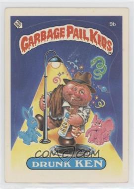1985 Topps Garbage Pail Kids Series 1 - [Base] #9b.2 - Drunk Ken (Two Star Back)