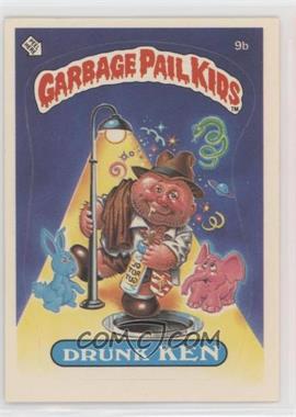 1985 Topps Garbage Pail Kids Series 1 - [Base] #9b.2 - Drunk Ken (Two Star Back)