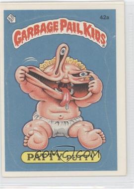 1985 Topps Garbage Pail Kids Series 2 - [Base] #42a.1 - Patty Putty (One Star Back)
