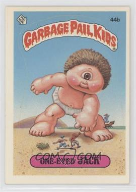 1985 Topps Garbage Pail Kids Series 2 - [Base] #44b.1 - One-Eyed Jack (Jolted Joel Puzzle Back)