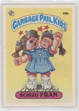 1985 Topps Garbage Pail Kids Series 2 - [Base] #49b.3 - Schizo Fran (Two Star Back)
