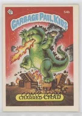 1985 Topps Garbage Pail Kids Series 2 - [Base] #54b.1 - Charred Chad (One Star Back)